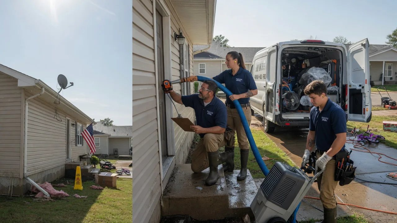 Ceiling Water Damage Restoration in Keyes, OK near me