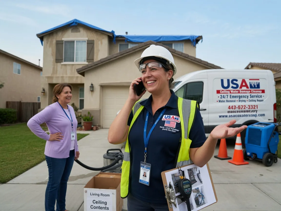Ceiling Water Damage Restoration Keyes, OK FAQs